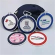 Luggage Travel Golf Tag Custom PVC | https://www.bestnamebadges.com
