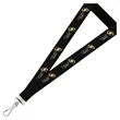 0.75" USA Made Polyester Lanyard | https://www.bestnamebadges.com