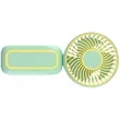 Small Portable Hanging Rope Fan | https://www.bestnamebadges.com