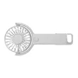 5-Speed with Base Small Desk and Handheld Fan | https://www.bestnamebadges.com