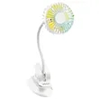 Clip-on Rechargeable Baby Stroller Fan with Battery | https://www.bestnamebadges.com