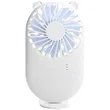 Cute Portable Mini Handheld Fan with Base | https://www.bestnamebadges.com