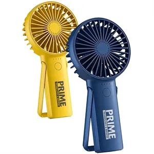 Handheld Desk Fan with Stand & Detachable Cover | https://www.bestnamebadges.com