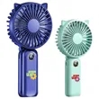 Mini 5-Speed Adjustable Desk and Handheld Fan | https://www.bestnamebadges.com
