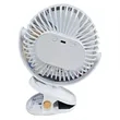 Clip-on Battery Operated Fan with LED Lights | https://www.bestnamebadges.com