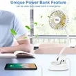 Clip-on Rechargeable Baby Stroller Fan with Battery | https://www.bestnamebadges.com
