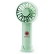 3-Speed USB Rechargeable Battery Fan with Base | https://www.bestnamebadges.com