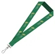 0.75" USA Made Polyester Lanyard | https://www.bestnamebadges.com