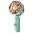 Handheld Portable USB Rechargeable Mini Fan | https://www.bestnamebadges.com