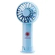3-Speed USB Rechargeable Battery Fan with Base | https://www.bestnamebadges.com