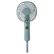 Portable Handheld Mini Fan with USB Lanyard | https://www.bestnamebadges.com