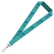 0.75" USA Made Polyester Lanyard | https://www.bestnamebadges.com