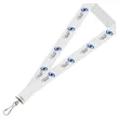 0.75" USA Made Polyester Lanyard | https://www.bestnamebadges.com
