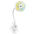 Clip-on Rechargeable Baby Stroller Fan with Battery | https://www.bestnamebadges.com
