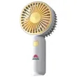 Handheld Portable USB Rechargeable Mini Fan | https://www.bestnamebadges.com