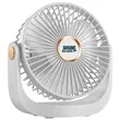 5-Speed Portable Rechargeable Desk Fan with Cover | https://www.bestnamebadges.com