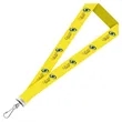 0.75" USA Made Polyester Lanyard | https://www.bestnamebadges.com