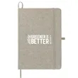 FSC® Mix 5" x 7" Recycled Cotton Bound Notebook | https://www.bestnamebadges.com