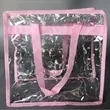 Extra Large Clear Cosmetic Makeup Bag | https://www.bestnamebadges.com