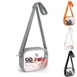 Clear Crossbody Bag | https://www.bestnamebadges.com
