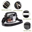 Clear Crossbody Bag | https://www.bestnamebadges.com
