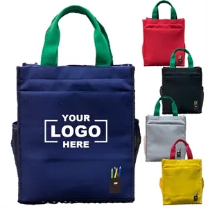 Large Lunch Bag Multi-Layer Student Tutoring File Mommy