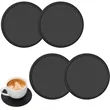 Round Silicone Coaster | https://www.bestnamebadges.com