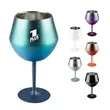 400ML Large Capacity Wine Glass Stainless Steel Base | https://www.bestnamebadges.com