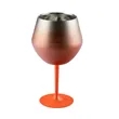 400ML Large Capacity Wine Glass Stainless Steel Base | https://www.bestnamebadges.com
