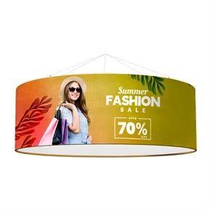 8' Circular Hanging Banner Kit (Hardware + Banner)
