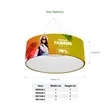 12' Circular Hanging Banner Kit (Hardware + Banner) | https://www.bestnamebadges.com