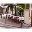 90" EuroFit Flex Sign Kit with Ballast Base | https://www.bestnamebadges.com