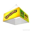 8' Rectangular Hanging Banner Kit (Hardware + Banner) | https://www.bestnamebadges.com
