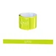 PVC Outdoor Reflective Slap Bracelets | https://www.bestnamebadges.com