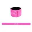 PVC Outdoor Reflective Slap Bracelets | https://www.bestnamebadges.com
