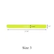 PVC Outdoor Reflective Slap Bracelets | https://www.bestnamebadges.com