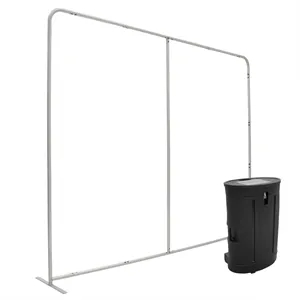 10'W x 90"H EuroFit Straight Wall Plus Hardware Kit