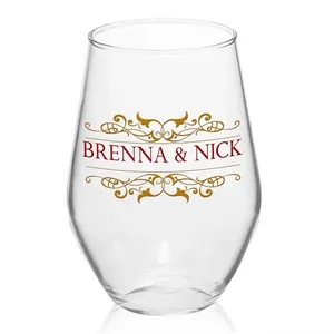 11 oz. ARC Concerto Stemless Wine Glass | https://www.bestnamebadges.com