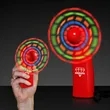 Light Up Promotional Mini Fans | https://www.bestnamebadges.com