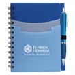 Tri-Pocket Notebook & Satin Pen | https://www.bestnamebadges.com