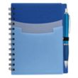 Tri-Pocket Notebook & Satin Pen | https://www.bestnamebadges.com