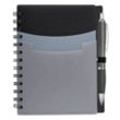 Tri-Pocket Notebook & Satin Pen | https://www.bestnamebadges.com