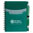 Tri-Pocket Notebook & Satin Pen | https://www.bestnamebadges.com