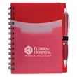 Tri-Pocket Notebook & Satin Pen | https://www.bestnamebadges.com