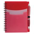 Tri-Pocket Notebook & Satin Pen | https://www.bestnamebadges.com