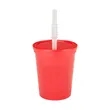 Union Printed, 16 oz. Stadium Cup w/Lid & Straw | https://www.bestnamebadges.com