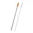 3- Pack Stainless Steel Straw Kit | https://www.bestnamebadges.com