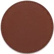 Custom Leather Coasters | https://www.bestnamebadges.com
