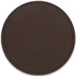 Custom Leather Coasters | https://www.bestnamebadges.com
