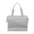 The Weekender Mini Travel Bag With Drop Bottom | https://www.bestnamebadges.com